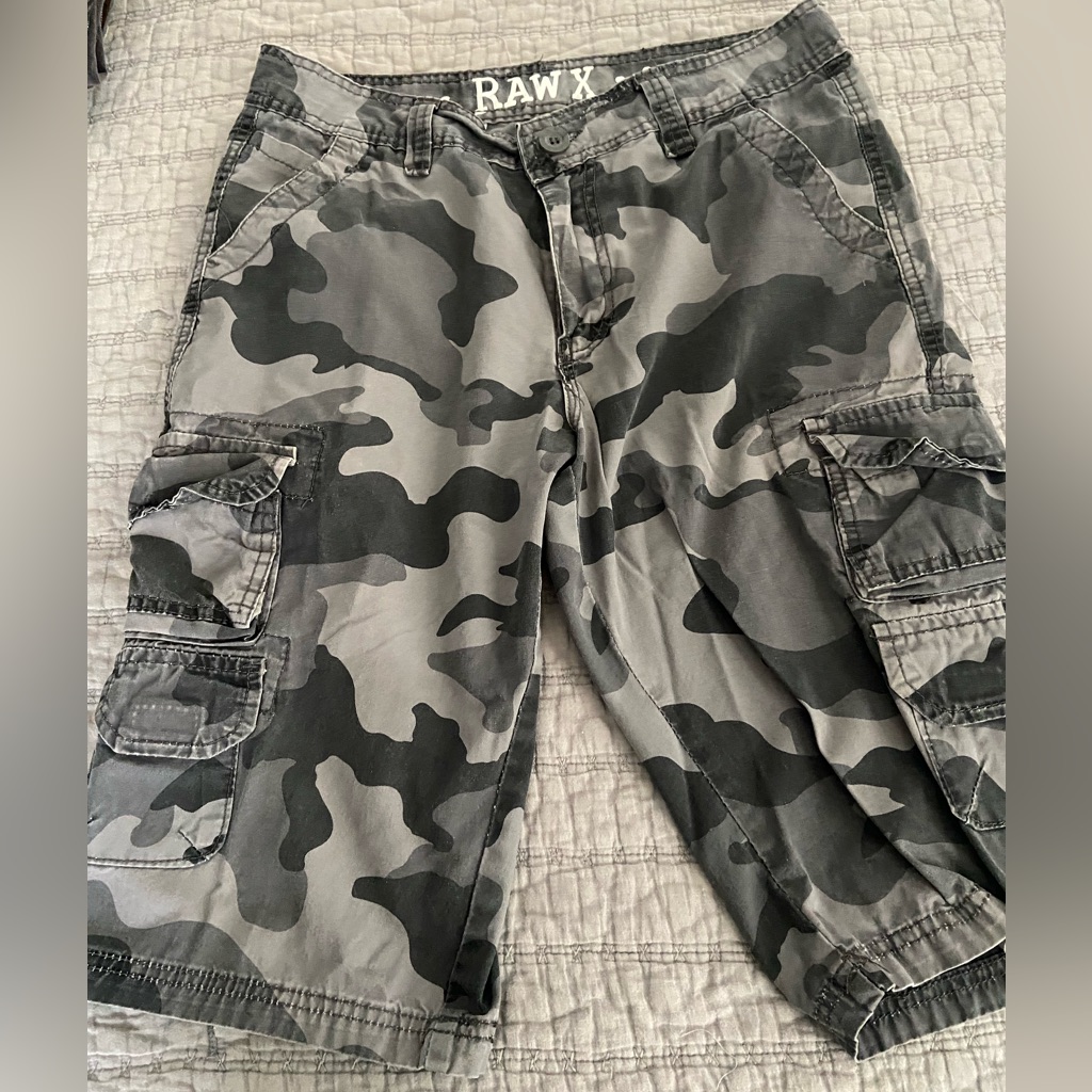 Raw X Cargo Shorts